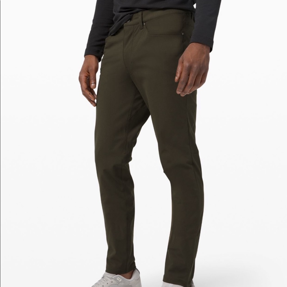 Lululemon ABC Pant Slim Warpstream 32" - Olive
